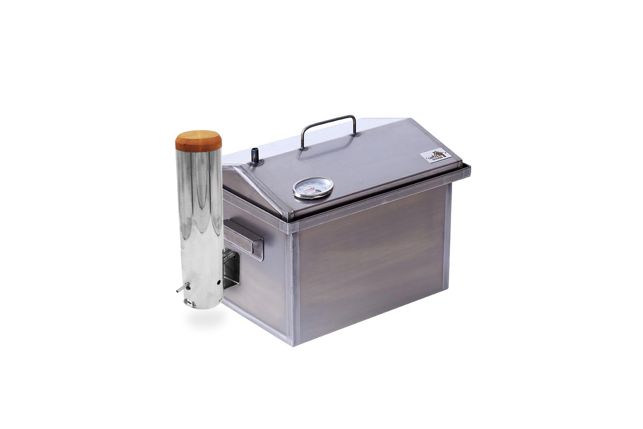 Коптильня Smoke House Ориджінал Kit M з чорного металу