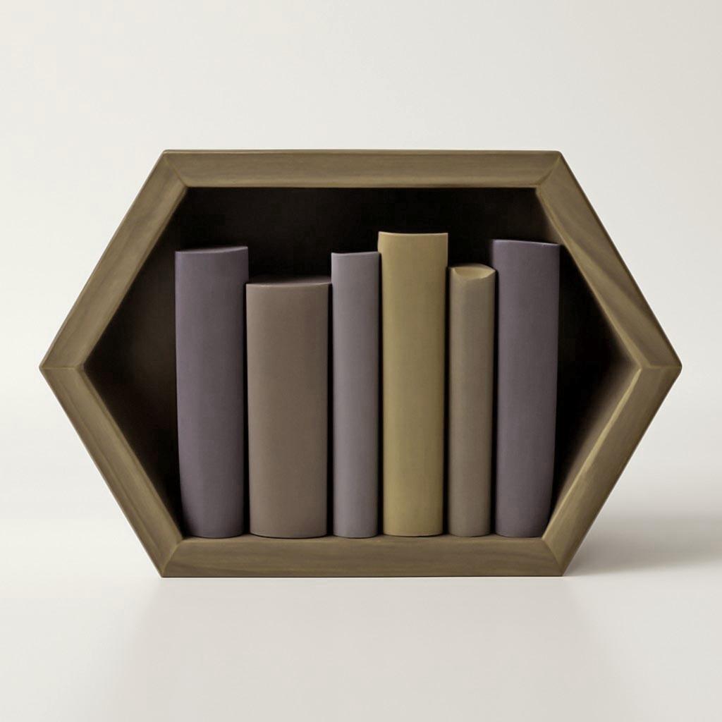 Полка книжная настольная из дерева Лозорейра Палисандр (КПА-007102) Полка книжная настольная из дерева Лозорейра Палисандр (КПА-007102)