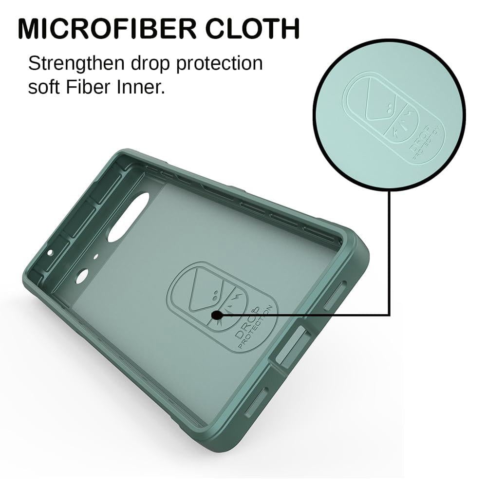 Чехол Ricco Phantom Shield для Google Pixel 8a (зелёный) - фото 3 Чехол Ricco Phantom Shield для Google Pixel 8a (зелёный) - фото 3