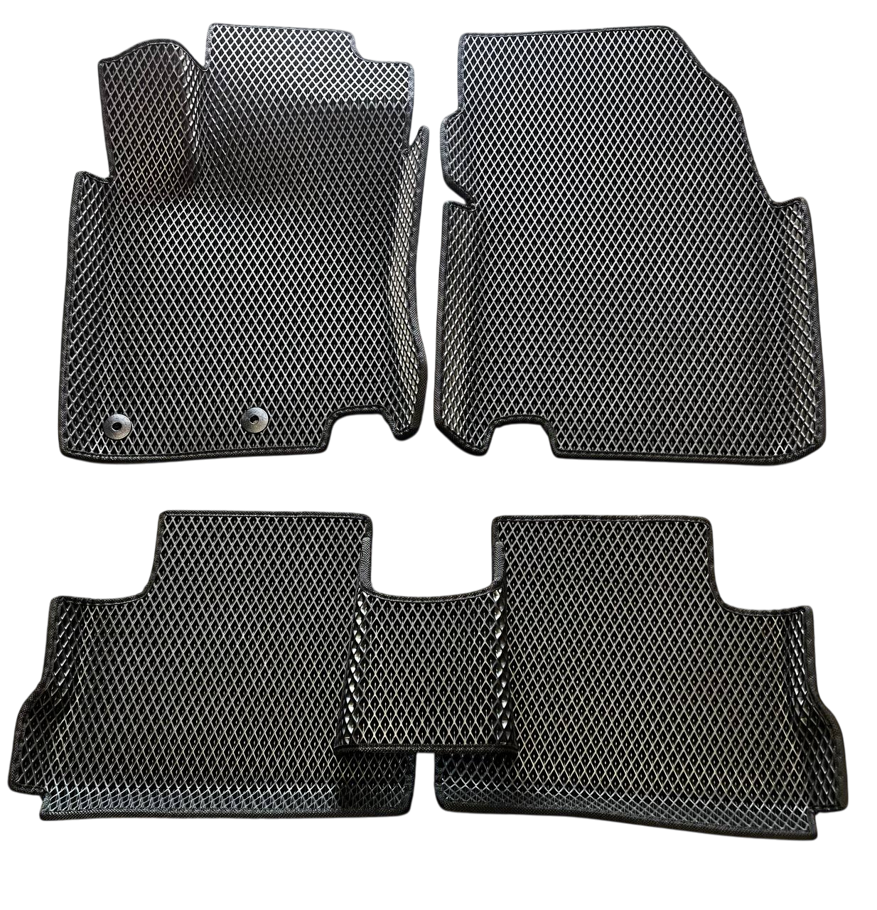 Коврики с бортиками EVA в салон с 3Д лапой для Nissan Qashqai 2014-2021 гг. (2589897906)