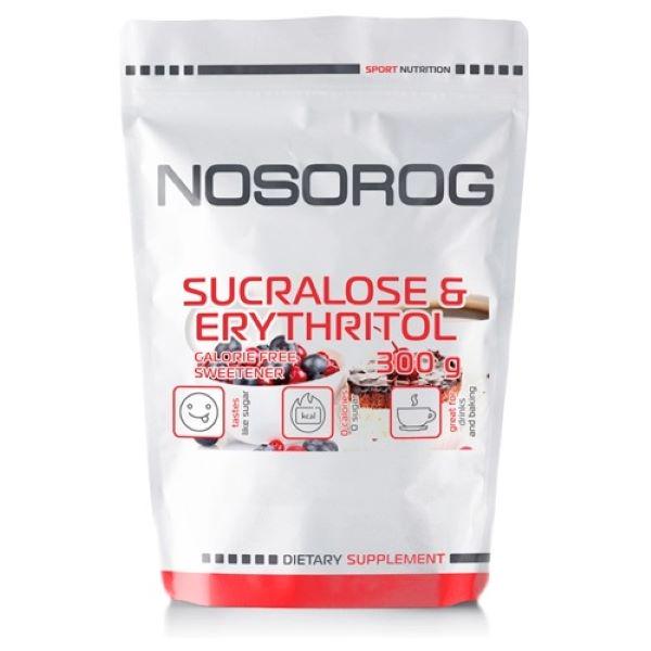 Сукралоза з еритритолом Nosorog Nutrition Sucralose & Erythritol 300 г