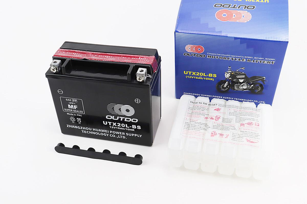 Акумулятор кислотний 12V 18Ah UTX20L-BS 175x85x155 мм (337050)