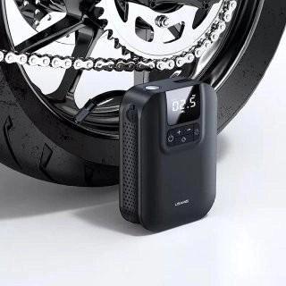 Компрессор автомобильный Usams US-ZB215 Mini Car Air Pump 5000 mAh Black - фото 12