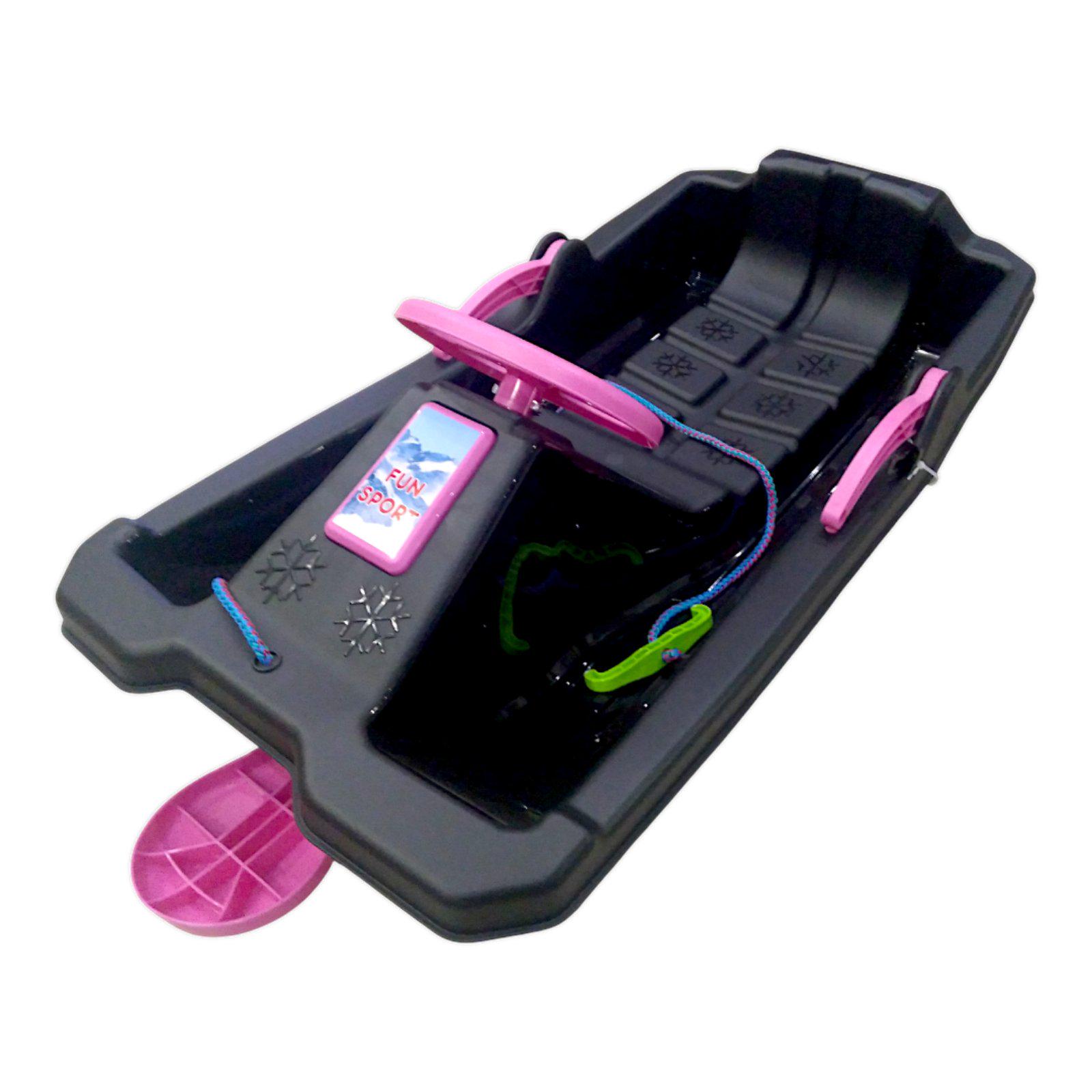 Санки з кермом Marmat Niko Чорний (15927) - фото 7 Санки з кермом Marmat Niko Чорний (15927) - фото 7