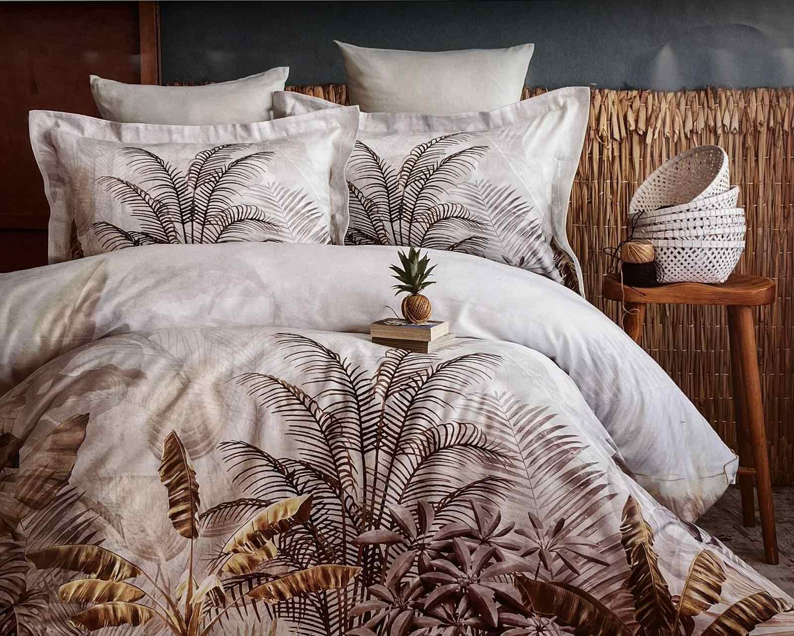 Комплект постільної білизни Pupilla Collection Terra сатин 200х220 см Bej (CN30037)