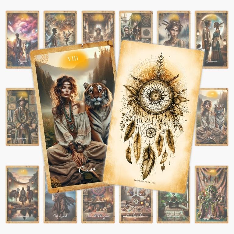 Карты таро Бохо глянцевая (32200)