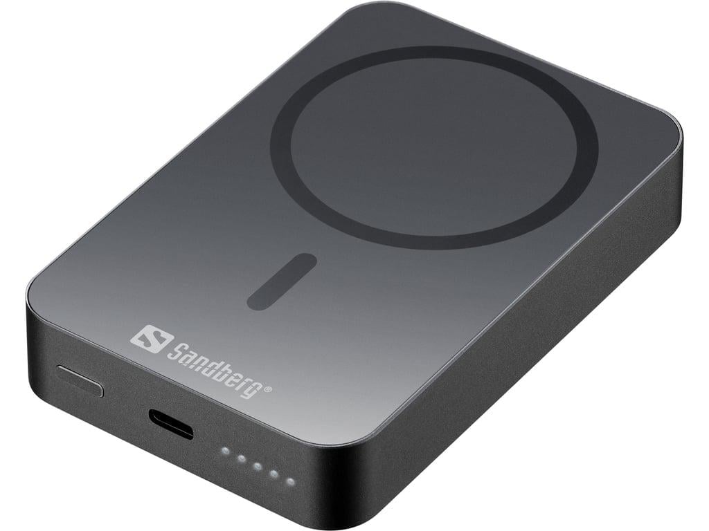 Повербанк Sandberg Mag Wireless 10000 mAh 20W Black (420-97)