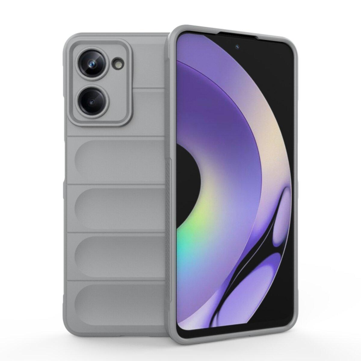 Противоударный чехол для Realme 10 4G Cosmic Magic Shield / Grey Smoke