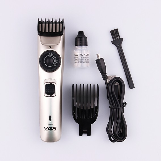 Машинка для стрижки беспроводная VGR V-031 Pro (302525269) - фото 6 Машинка для стрижки беспроводная VGR V-031 Pro (302525269) - фото 6