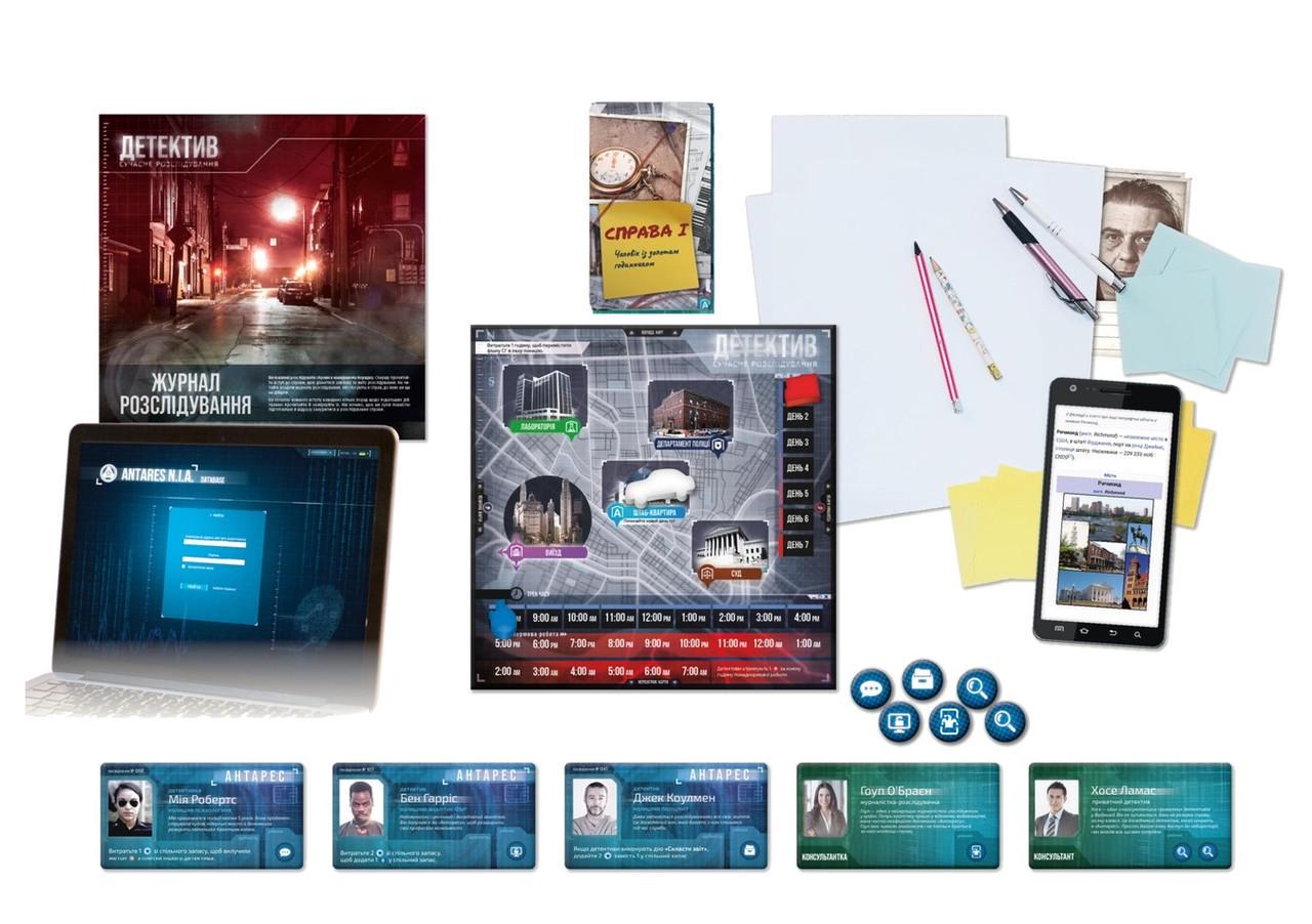 Настольная игра Детектив. Современное расследование (GKCH174dt) - фото 4