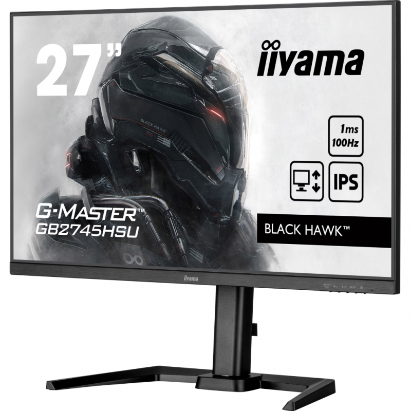 Монітор безрамковий iiyama GB2745HSU-B2 IPS 1920x1080 Full HD 27" 4W (26832314) - фото 3 Монітор безрамковий iiyama GB2745HSU-B2 IPS 1920x1080 Full HD 27" 4W (26832314) - фото 3