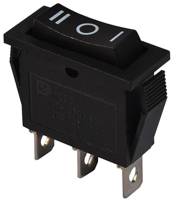 Кнопка переключатель АСКО-УКРЕМ A0140040031 220V Черный