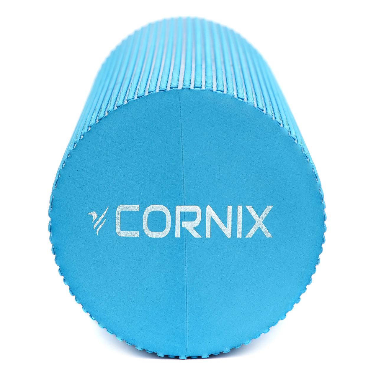 Масажний ролик Cornix EVA+ 60x15 см XR-0311 Blue (2375572271) - фото 10