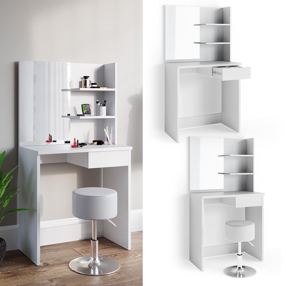 Туалетный столик Vicco Dekos со стулом Белый - фото 2 Туалетный столик Vicco Dekos со стулом Белый - фото 2