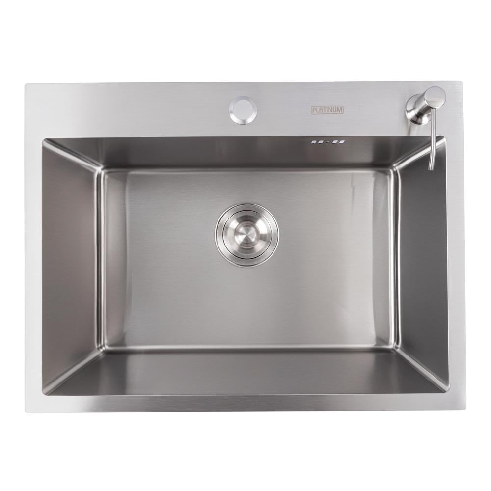 Кухонна мийка Valeso Handmade 3,0/1,5 мм та дозатор 600х450х220 см