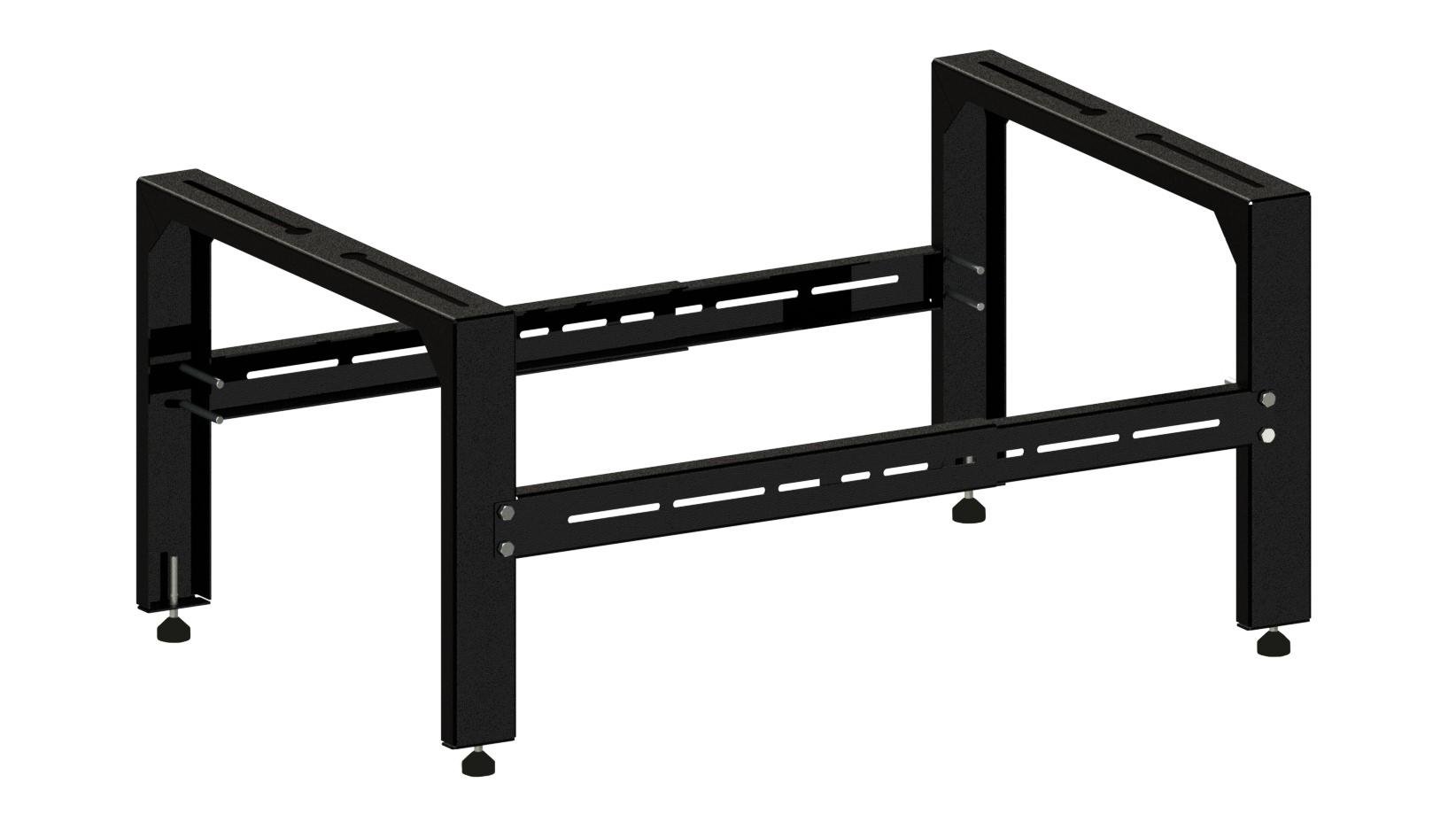 Подставка Kolchuga для наружного блока теплового насоса/кондиционера регулируемая 570х580х435 мм Черный (1398878259)