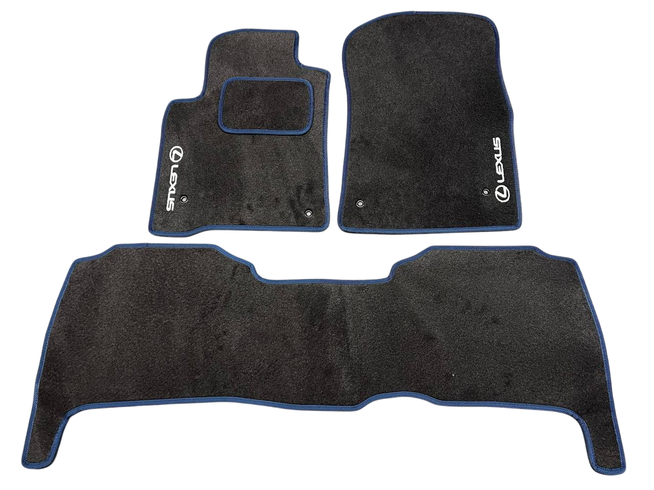 Килимки в салон ворсові для Lexus LХ570 2007-2012 5 шт. Чорний (27327097)
