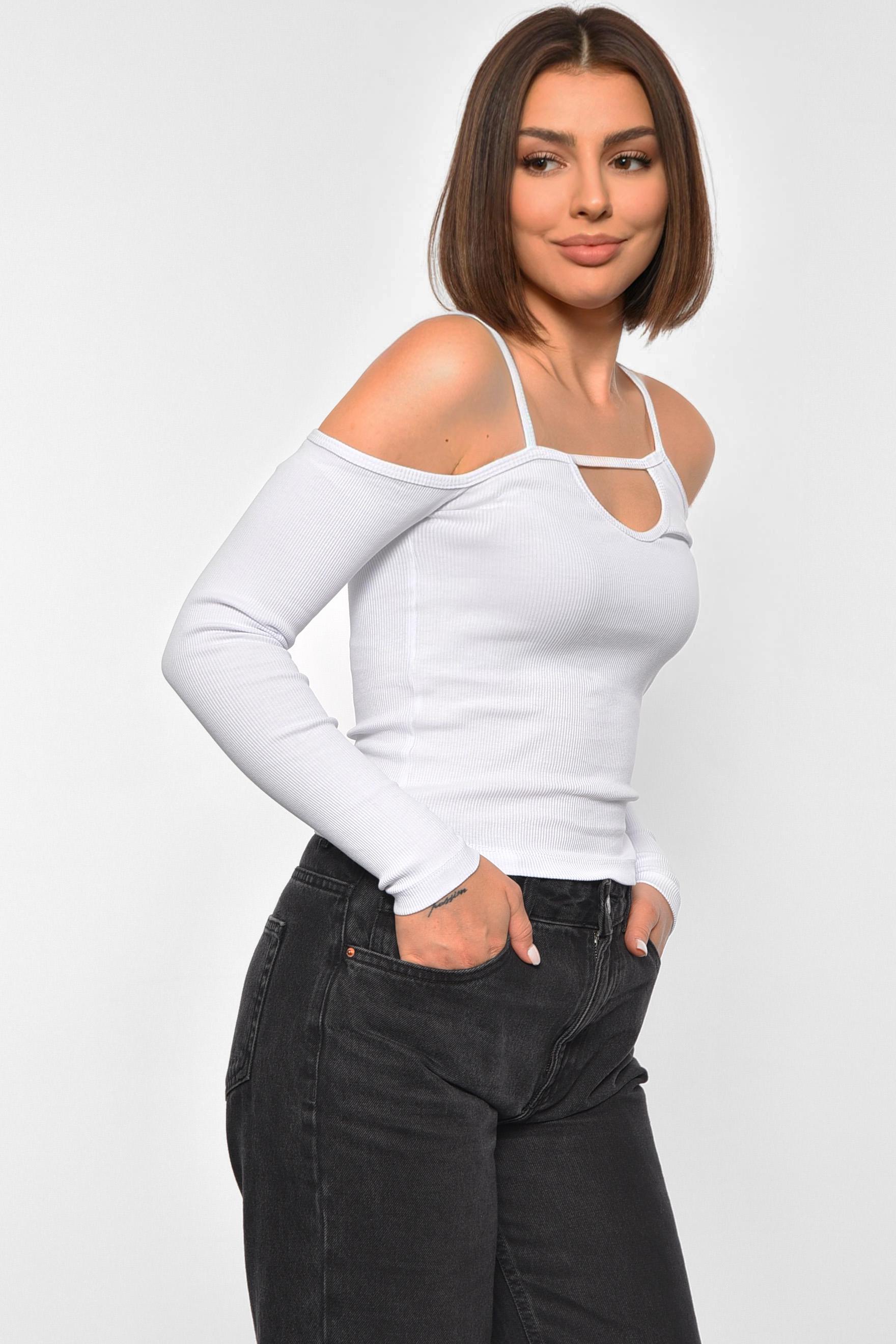 Кофта женская S Белый (187828) - фото 2 Кофта женская S Белый (187828) - фото 2