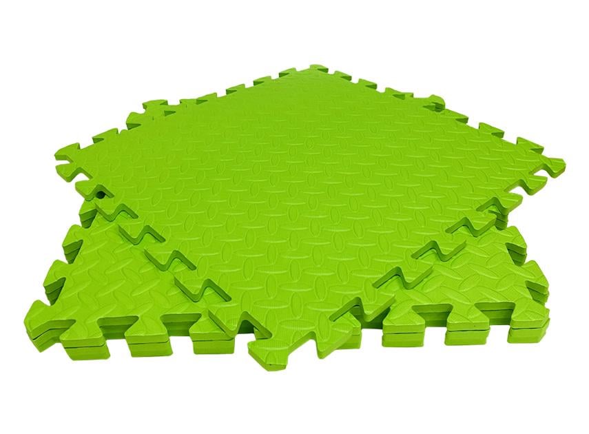 Підлога м'яка-пазл EVA 500х500х10 мм Зелений (1994668795) - фото 7 Підлога м'яка-пазл EVA 500х500х10 мм Зелений (1994668795) - фото 7