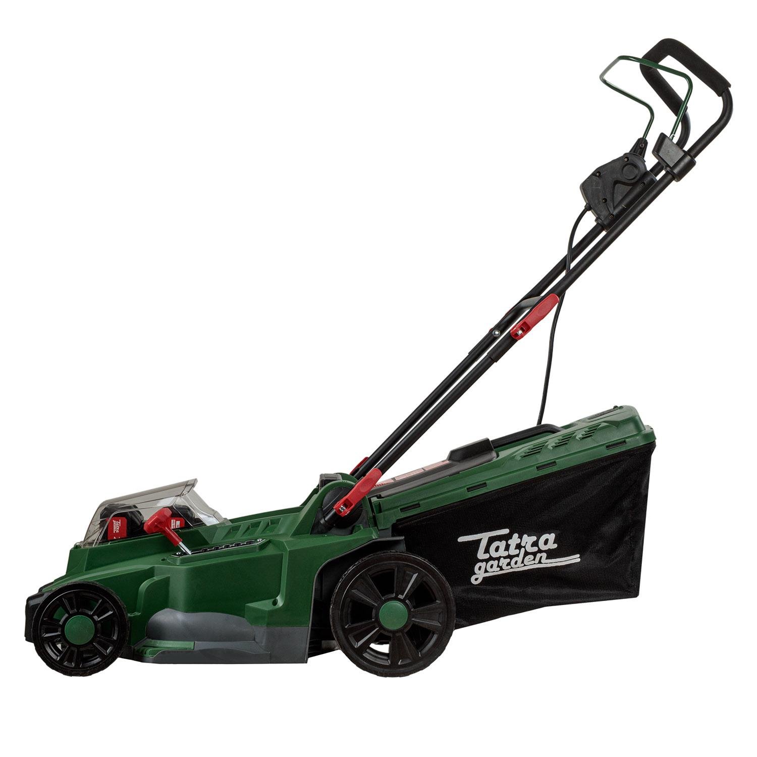 Газонокосилка аккумуляторная Tatra Garden LMA 40 с АКБ и ЗУ - фото 9 Газонокосилка аккумуляторная Tatra Garden LMA 40 с АКБ и ЗУ - фото 9