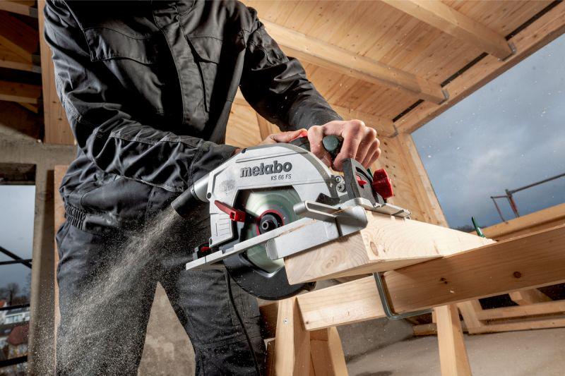 Пила циркулярна дискова Metabo KS 66 FS ручна 190 мм - фото 2