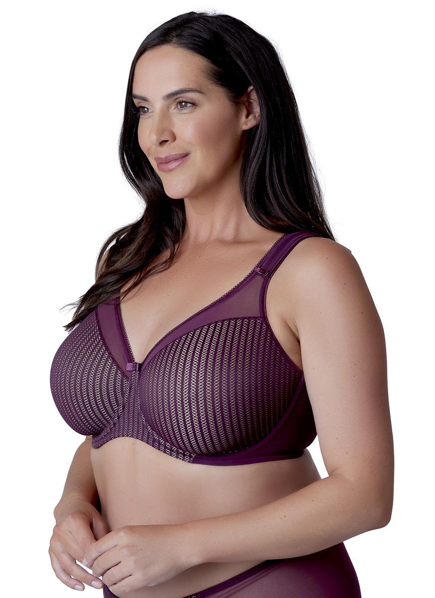 Бюстгальтер Berlei Beauty Stripe Minimiser 541FIG 80H Fig (5053014955687) - фото 2
