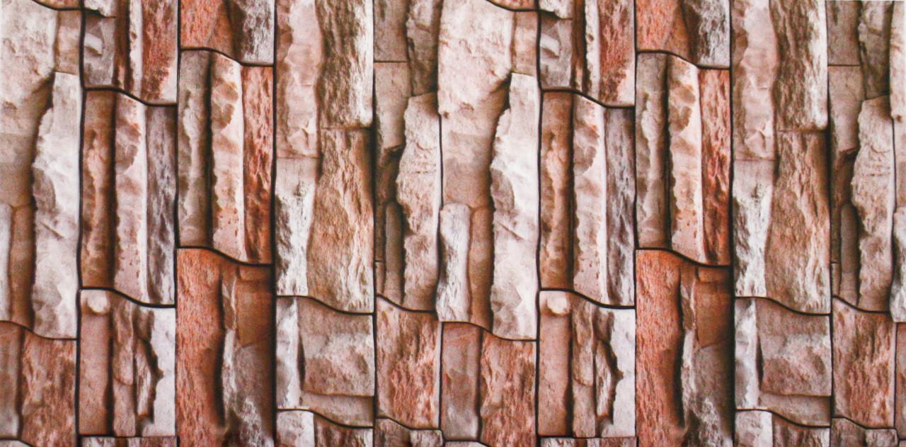 Панель самоклеюча глянцева РЕТ під колір структури 600х300х2,5 мм Світлий Теракотово-червоний (VN3-089) - фото 1 Панель самоклеюча глянцева РЕТ під колір структури 600х300х2,5 мм Світлий Теракотово-червоний (VN3-089) - фото 1