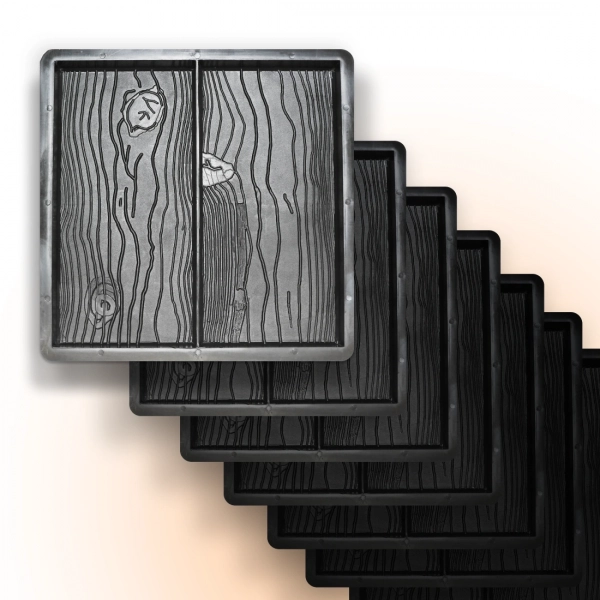 Форми для тротуарної плитки Верес-2007 Дошка 400х400 мм 100 шт. (1020210-3303) - фото 1 Форми для тротуарної плитки Верес-2007 Дошка 400х400 мм 100 шт. (1020210-3303) - фото 1