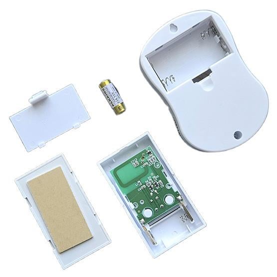 Дзвінок дверний бездротовий Luckarm 8204Y від батарейок - фото 3 Дзвінок дверний бездротовий Luckarm 8204Y від батарейок - фото 3