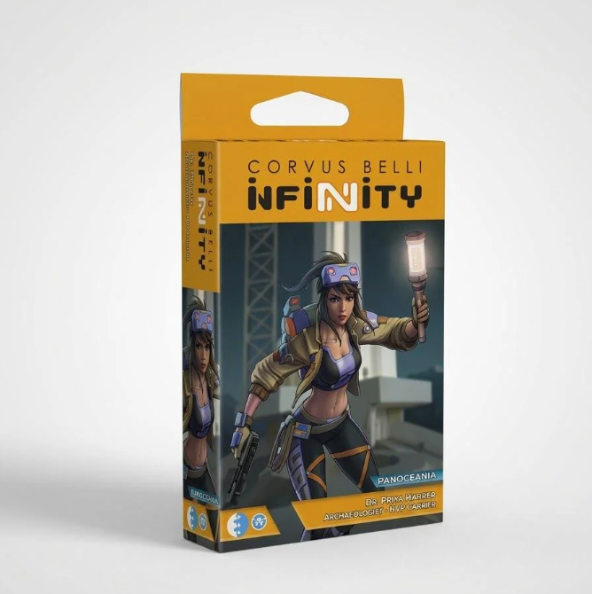 Миниатюра к игре INFINITY Dr. Priya Harper Archeo-raider Plasma Carbine (2812441132)