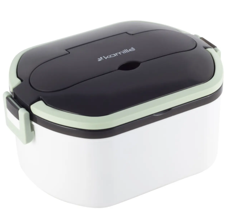 Ланч-бокс обеденный Kamille KM-2138BL 750 мл Белый (NA001931)