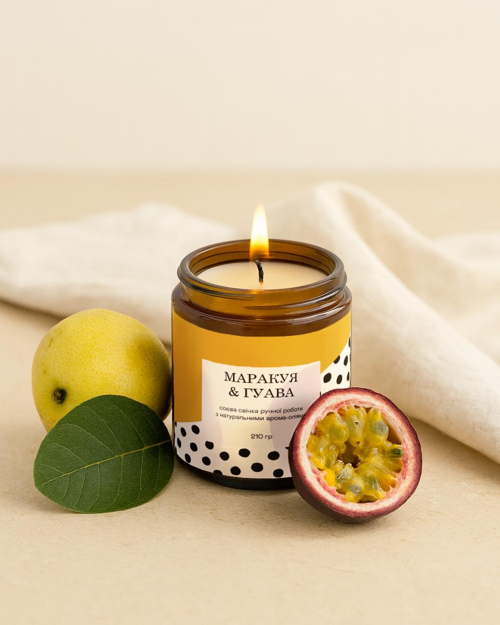 Свеча соевая Маракуйя & Гуава (31011521) - фото 1