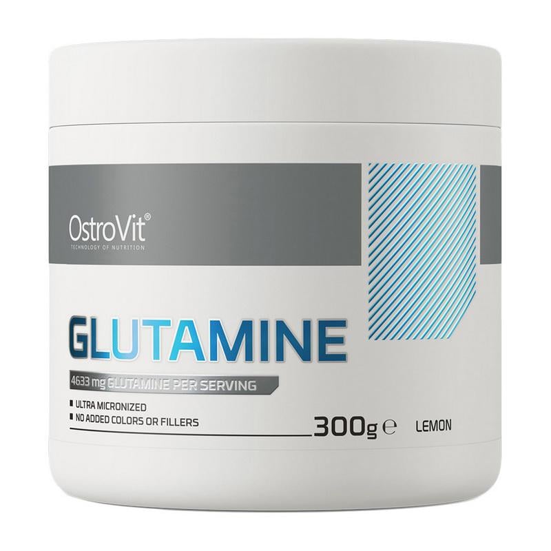 L-глютамин микронизированный OstroVit Glutamine 4633 мг 300 г Лимон