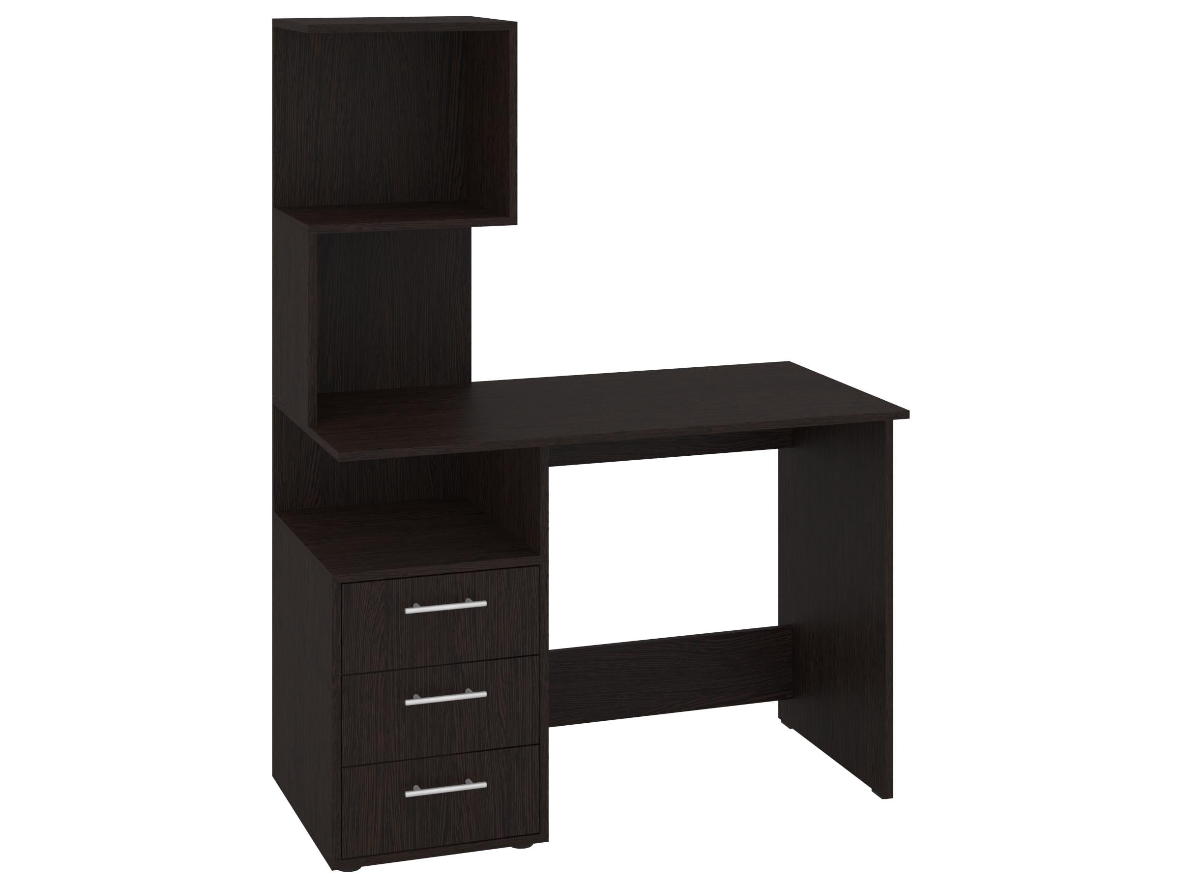 Письменный стол PEHOTIN Вираж 110х55х75/148,5 см Венге (PN-101301)