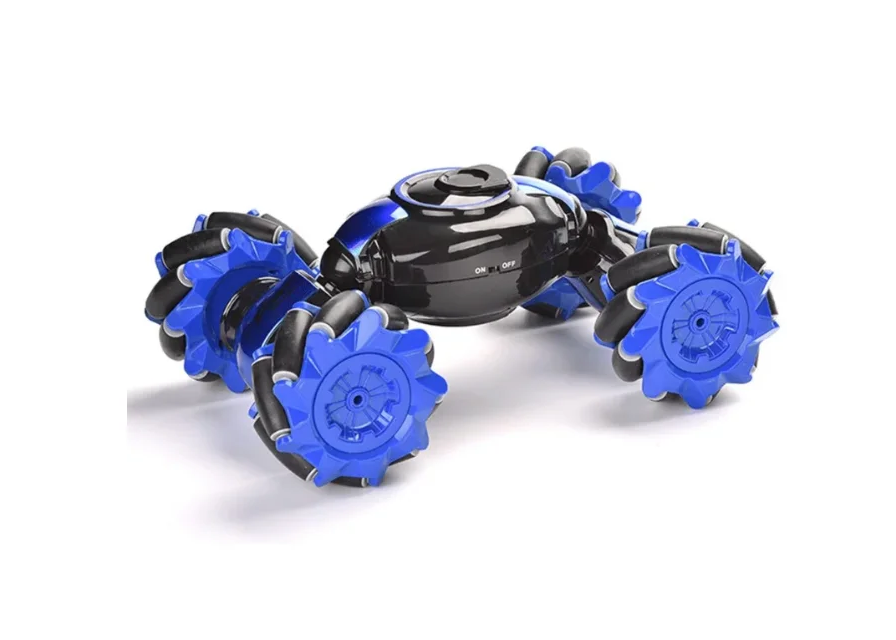 Машинка с радиоуправлением Stunt LH-C019S с управлением от руки Blue (2_008385)