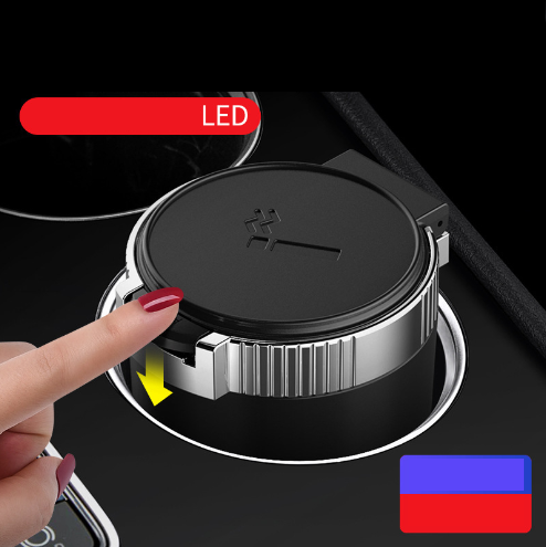 Попільничка автомобільна ZHEJIANG з підсвічуванням (03940) - фото 6