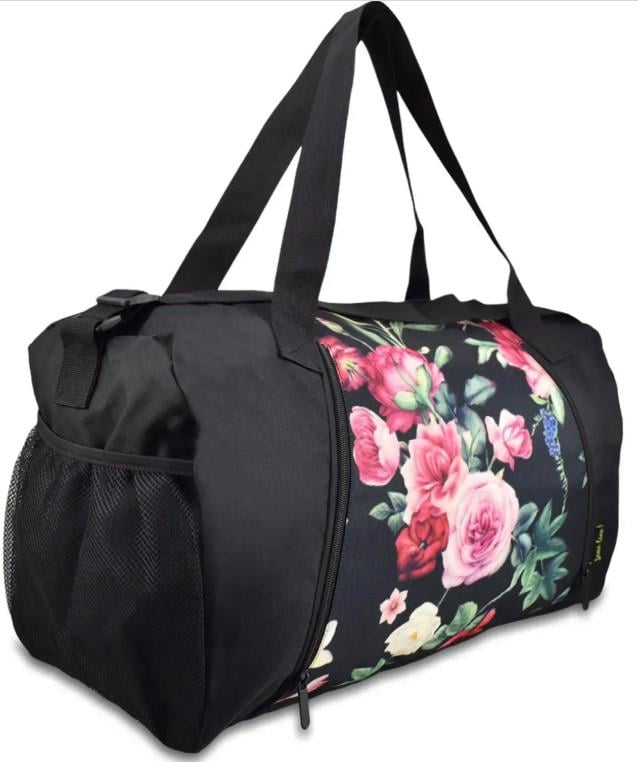 Дорожня сумка SEMI LINE A3007-1 45 Black Print (DAS303091)