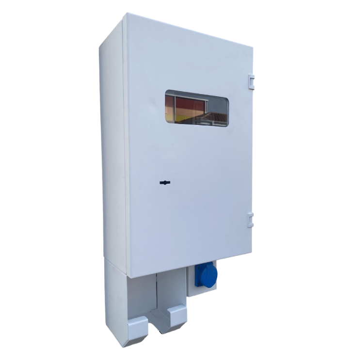 Щит для зарядки електромобіля Профік 600х300х150 мм Білий (RAL9016) - фото 1