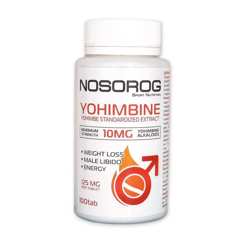 Екстракт йохімбе NOSOROG Yohimbine 100 капс. (10026-01)