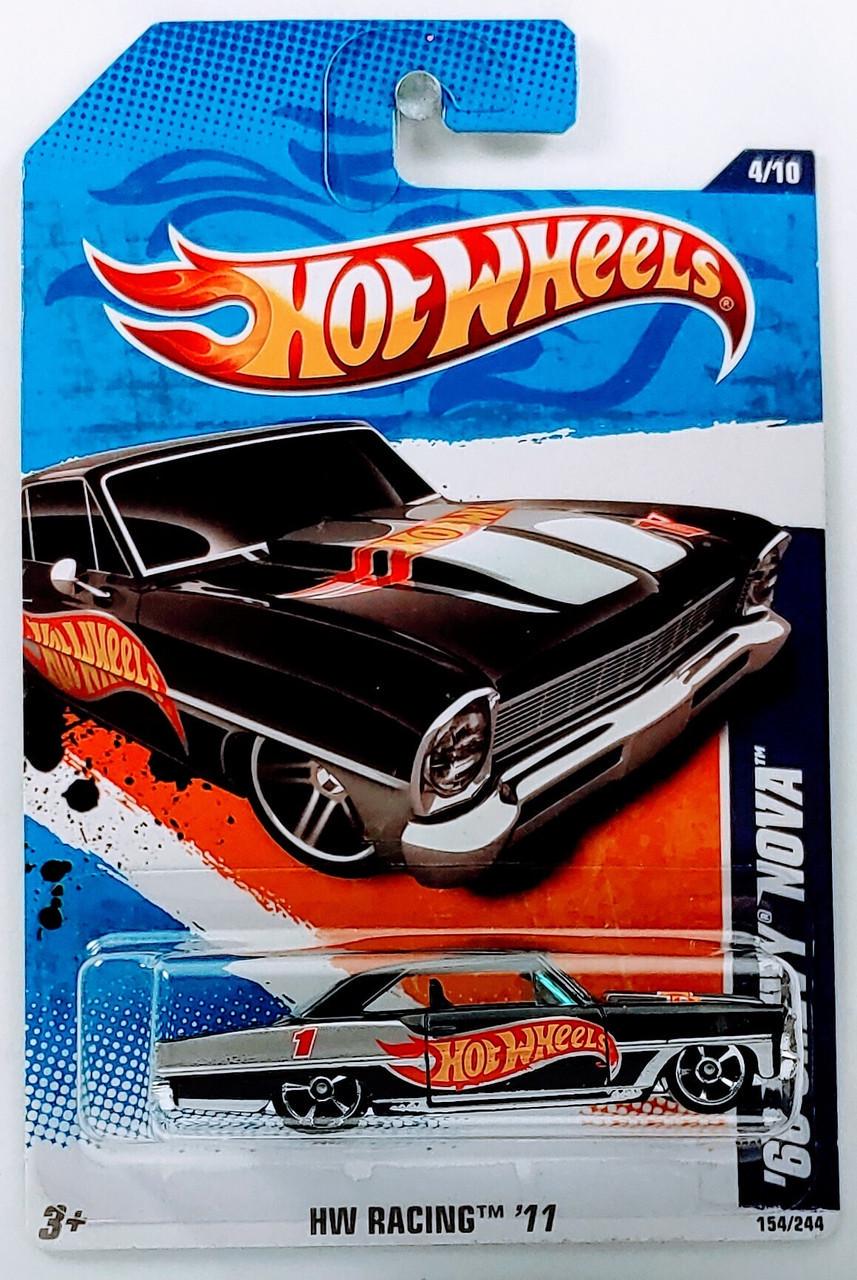 Игрушечная машинка Hot Wheels '66 Chevy Nova 2011 Racing №154 (V0010)