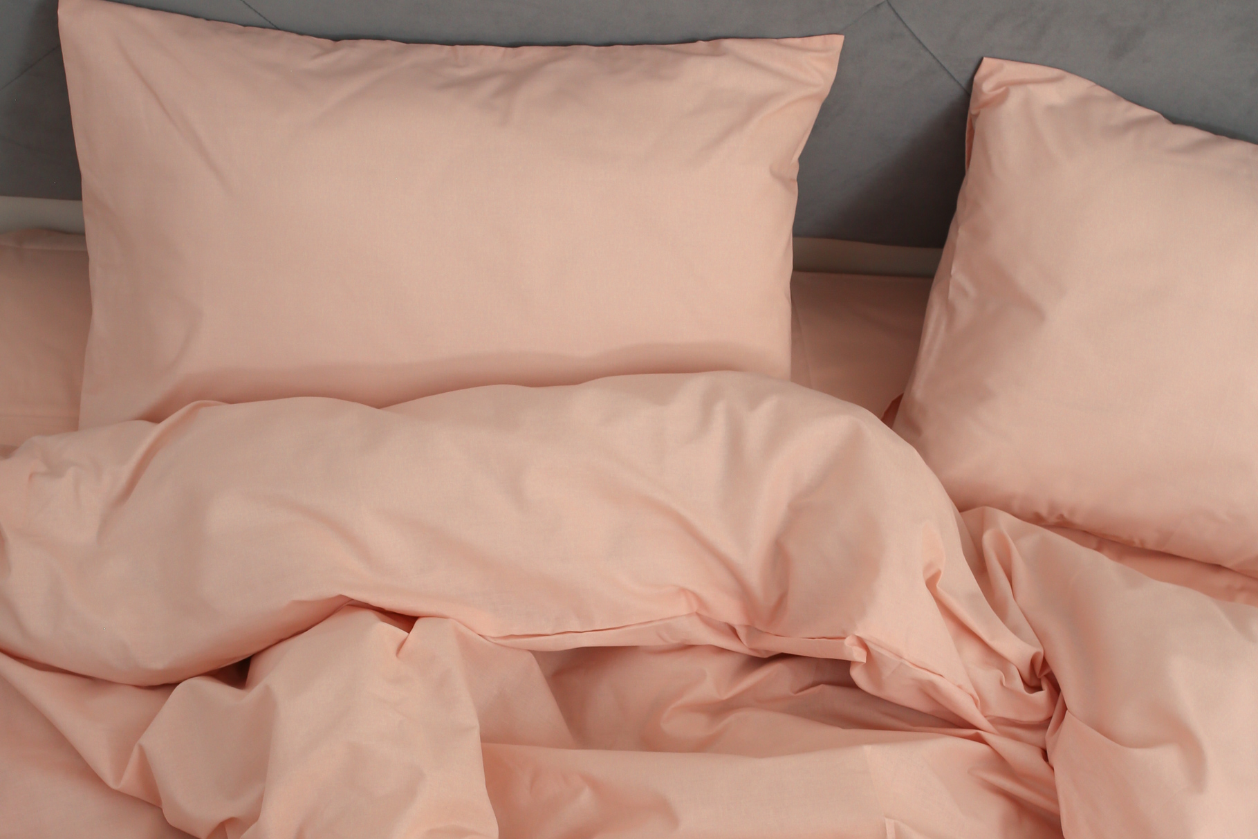 Комплект постельного белья двуспальный Amore GLux-1024 бязь Пудровый (KPB-A2-GLux-1024(50x70)_) - фото 3 Комплект постельного белья двуспальный Amore GLux-1024 бязь Пудровый (KPB-A2-GLux-1024(50x70)_) - фото 3