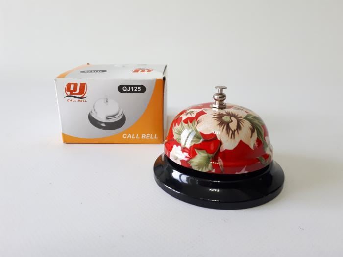 Звонок для официант/ресепшн настольный металлический 8,5х4,5 см (438595227) - фото 2 Звонок для официант/ресепшн настольный металлический 8,5х4,5 см (438595227) - фото 2