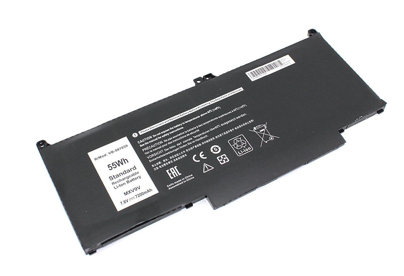 Аккумулятор для ноутбука Dell MXV9V Latitude 13 5300 7,6 V 7200 mAh