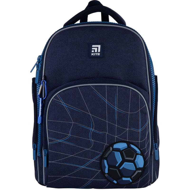 Рюкзак KITE Football 38x29x16,5 см 16 л Синий (K21-706M-3)