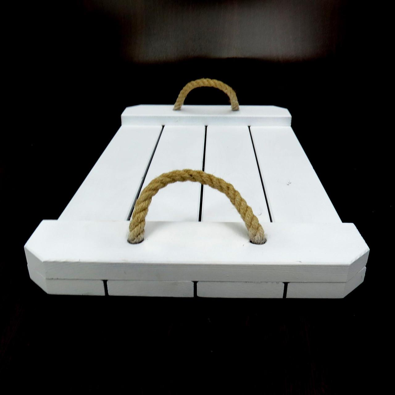 Піднос дерев'яний Брюссель Зефір (ПДС-000620) - фото 2