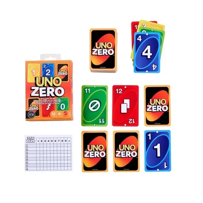 Настольная игра UNO Zero (2834333968) - фото 2 Настольная игра UNO Zero (2834333968) - фото 2