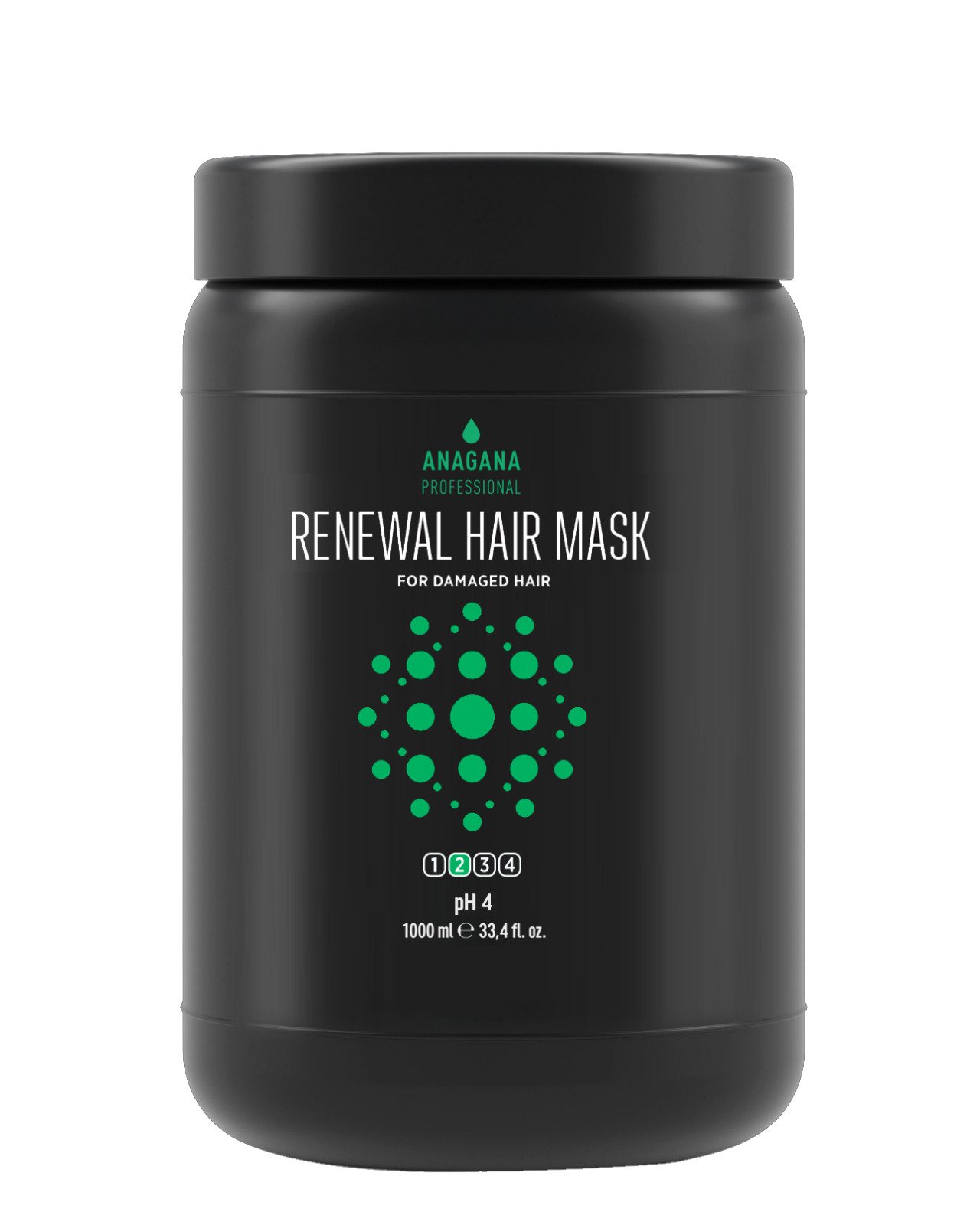 Маска Восстановление для поврежденных волос RENEWAL MASK for damaged hair ANAGANA 500 мл (4820245170162)