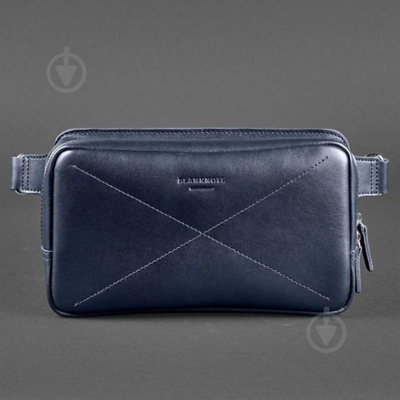 Сумка поясна BlankNote DropBag maxi Темно-синій (BN-BAG-20-navy-blue) - фото 1