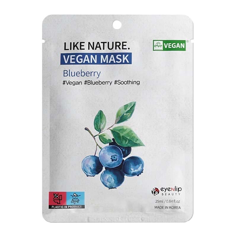 ᐉ Маска для лица Eyenlip Like Nature Vegan Mask Pack Blueberry с ...