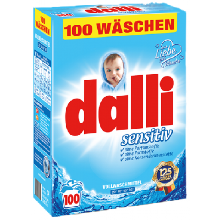 Порошок стиральный Dalli Sensitiv 6,5 кг